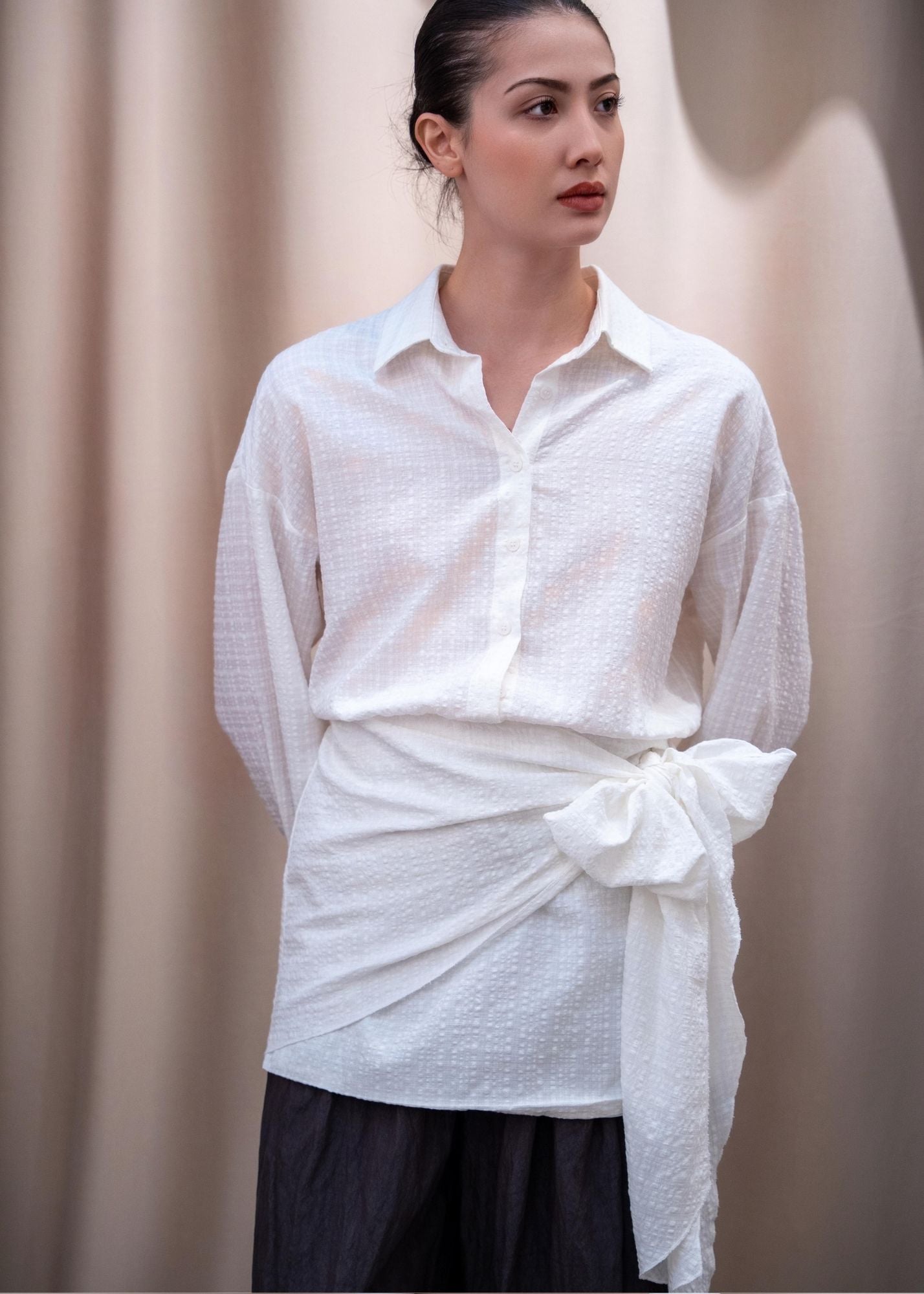 Chiara Overwrap Blouse