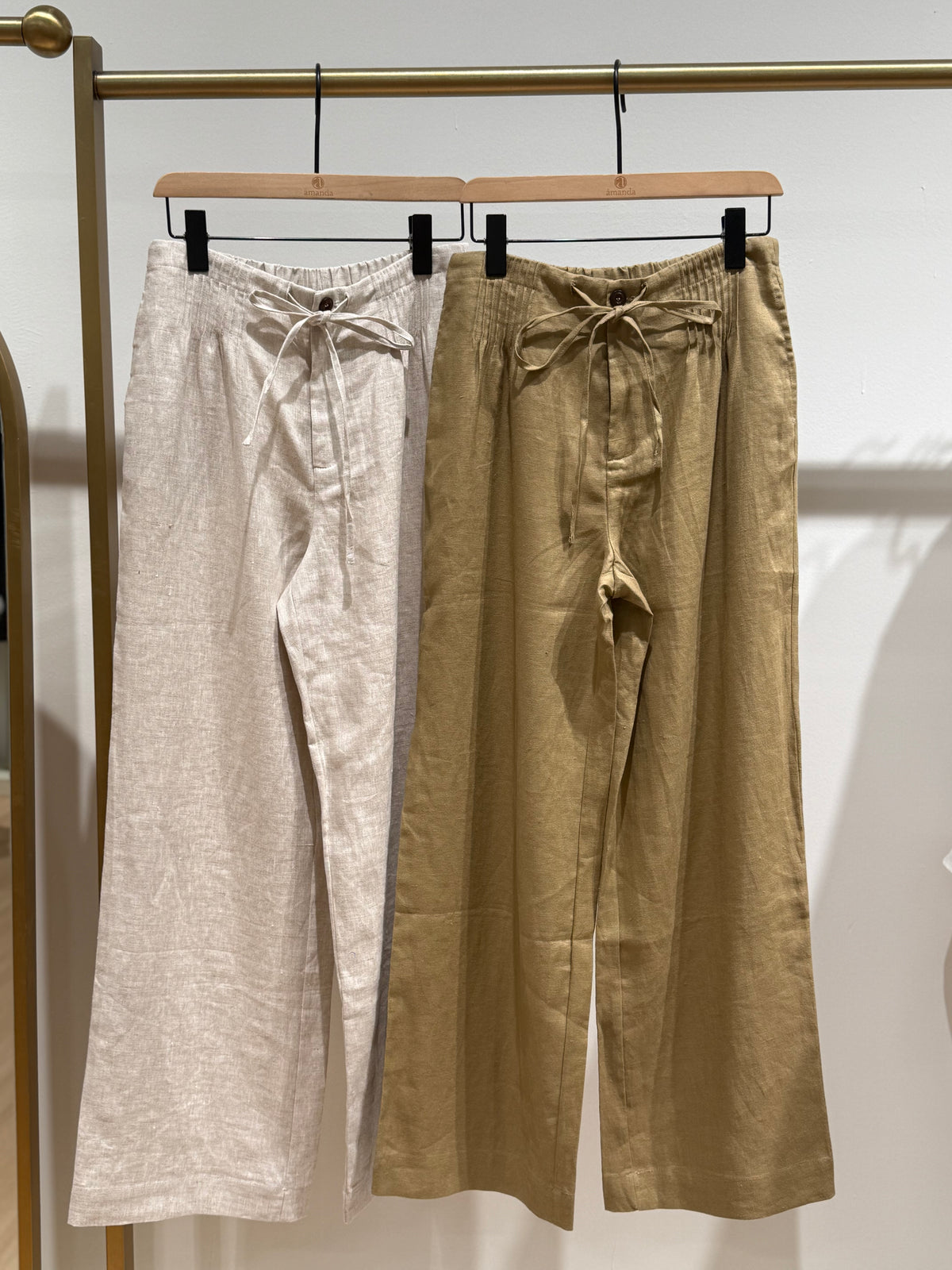 Alina Pleated Wide Leg Pant