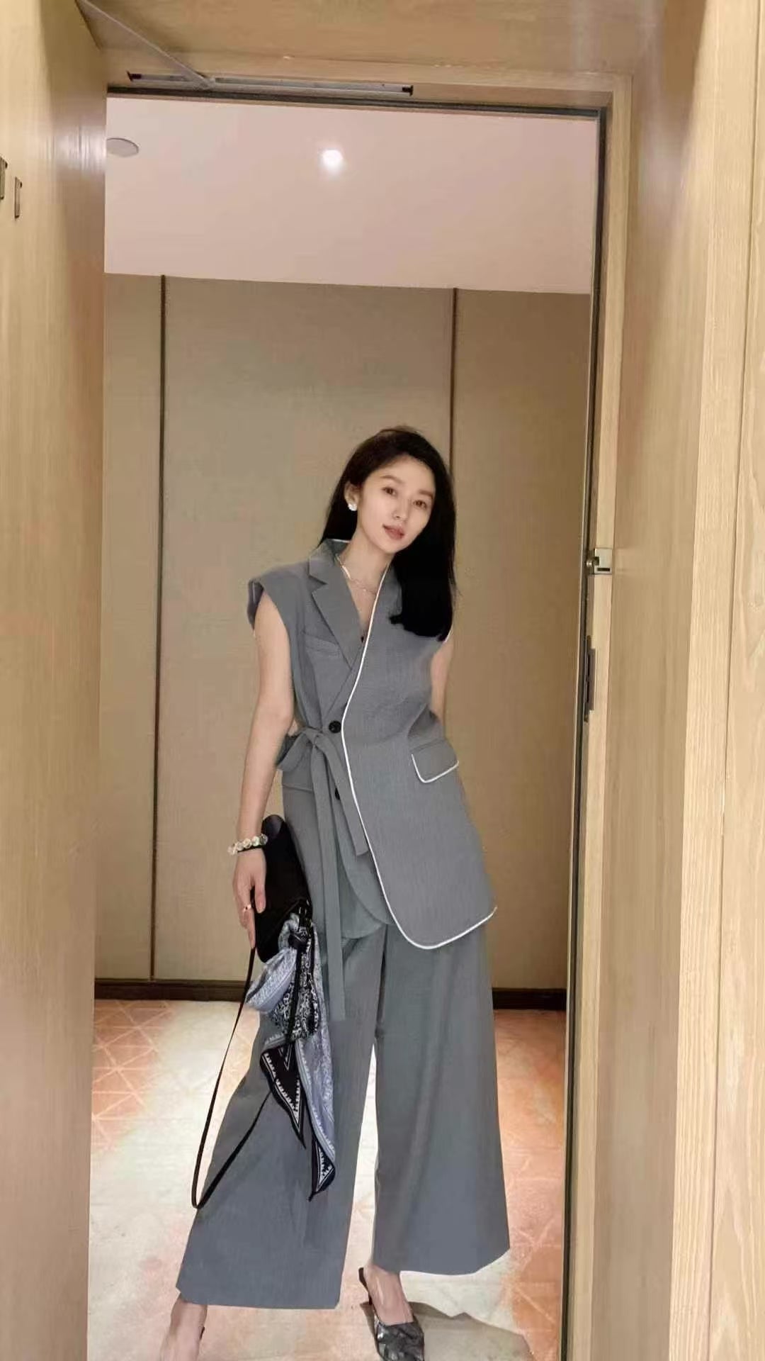 Cecilia Asymmetrical Pant Suit