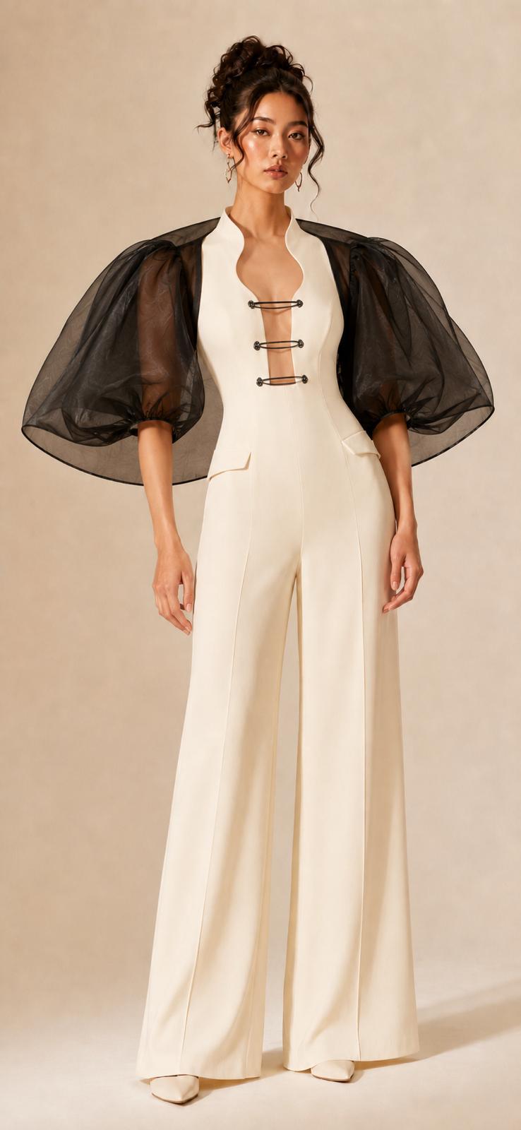 Ivory Sovereign @ Puffy Sleeve Cape