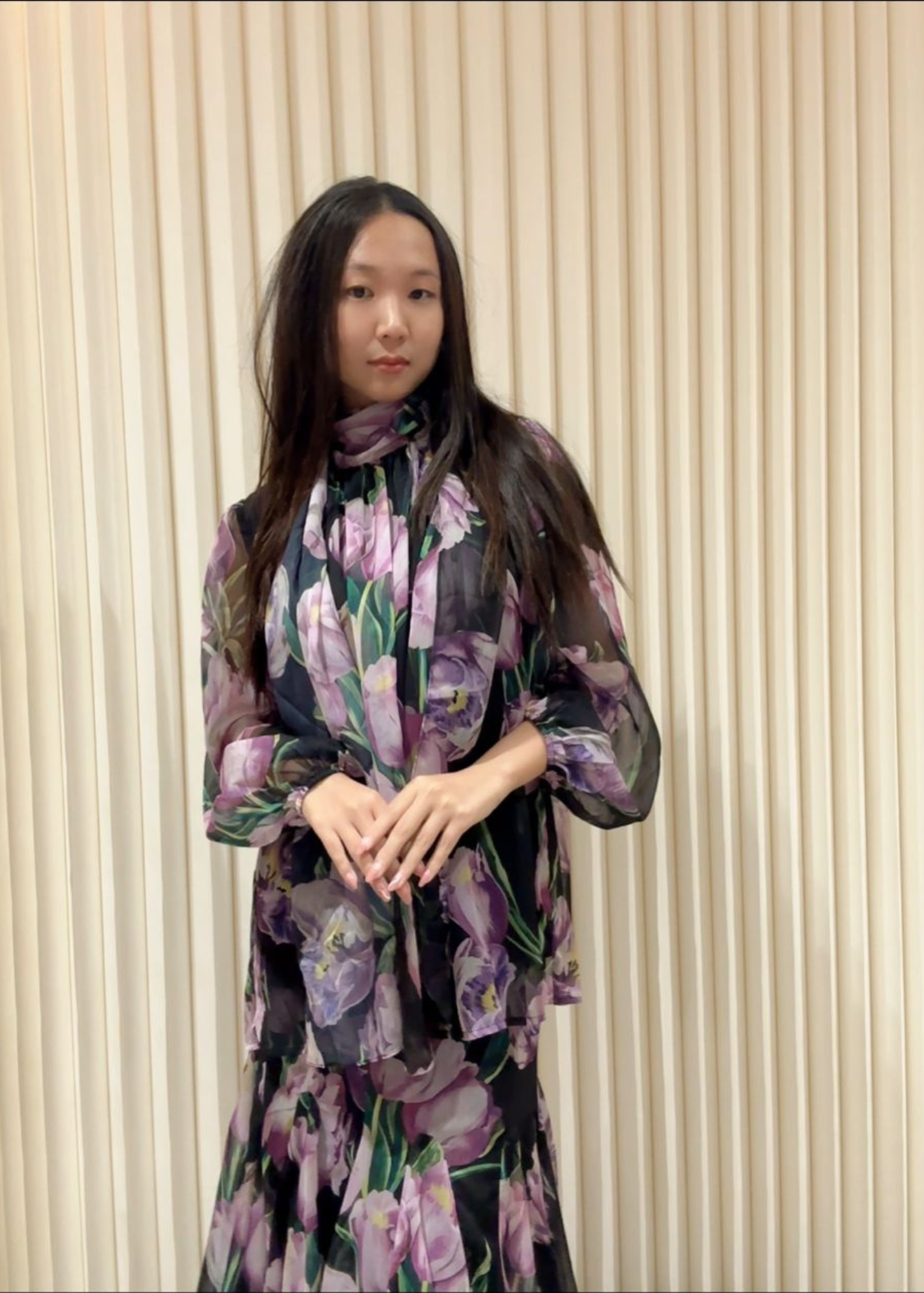 Flowy godet skirt online