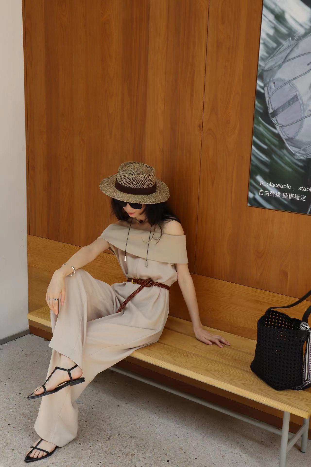 Jovanne Off Shoulder Jumpsuit