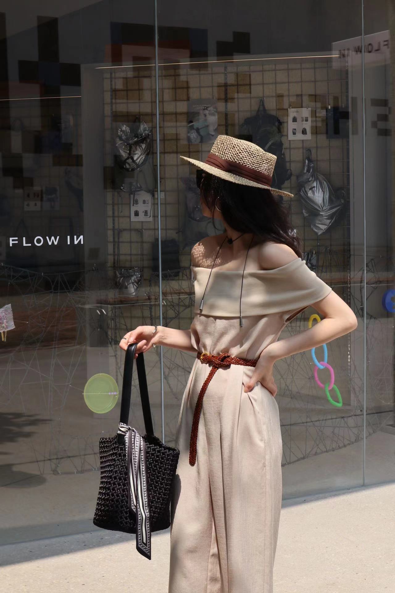 Jovanne Off Shoulder Jumpsuit