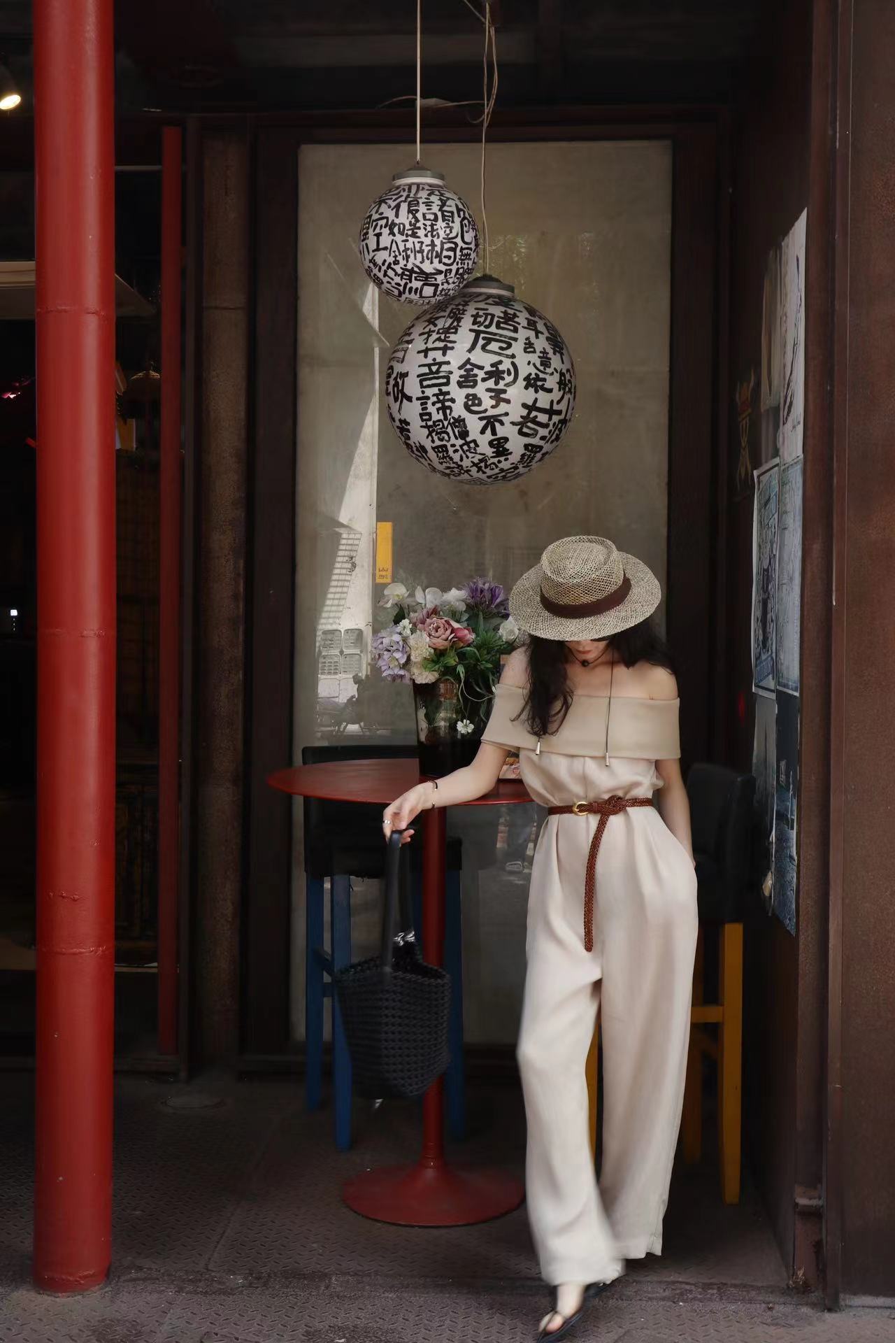 Jovanne Off Shoulder Jumpsuit