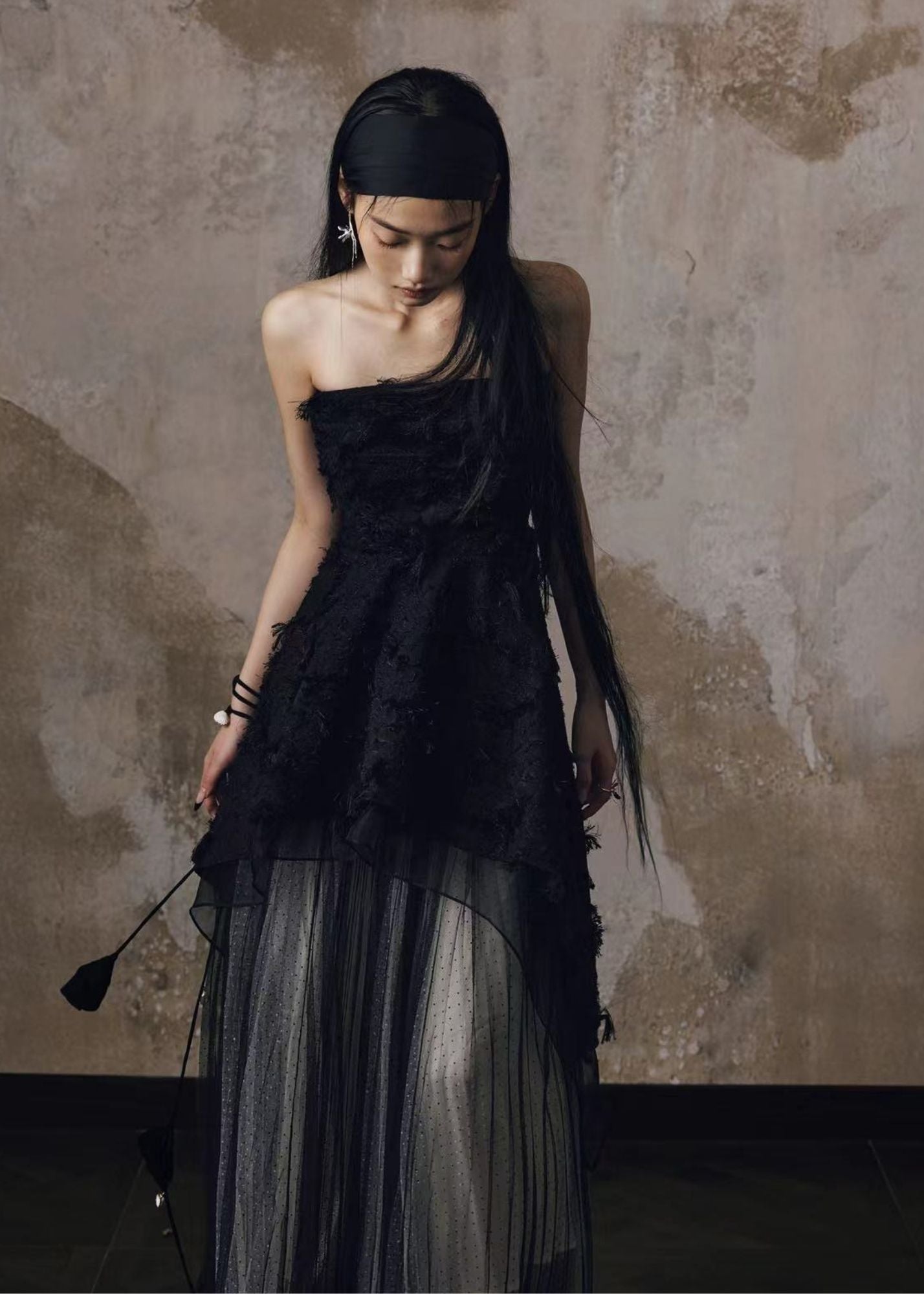 Caroline Asymmetrical Tube Dress