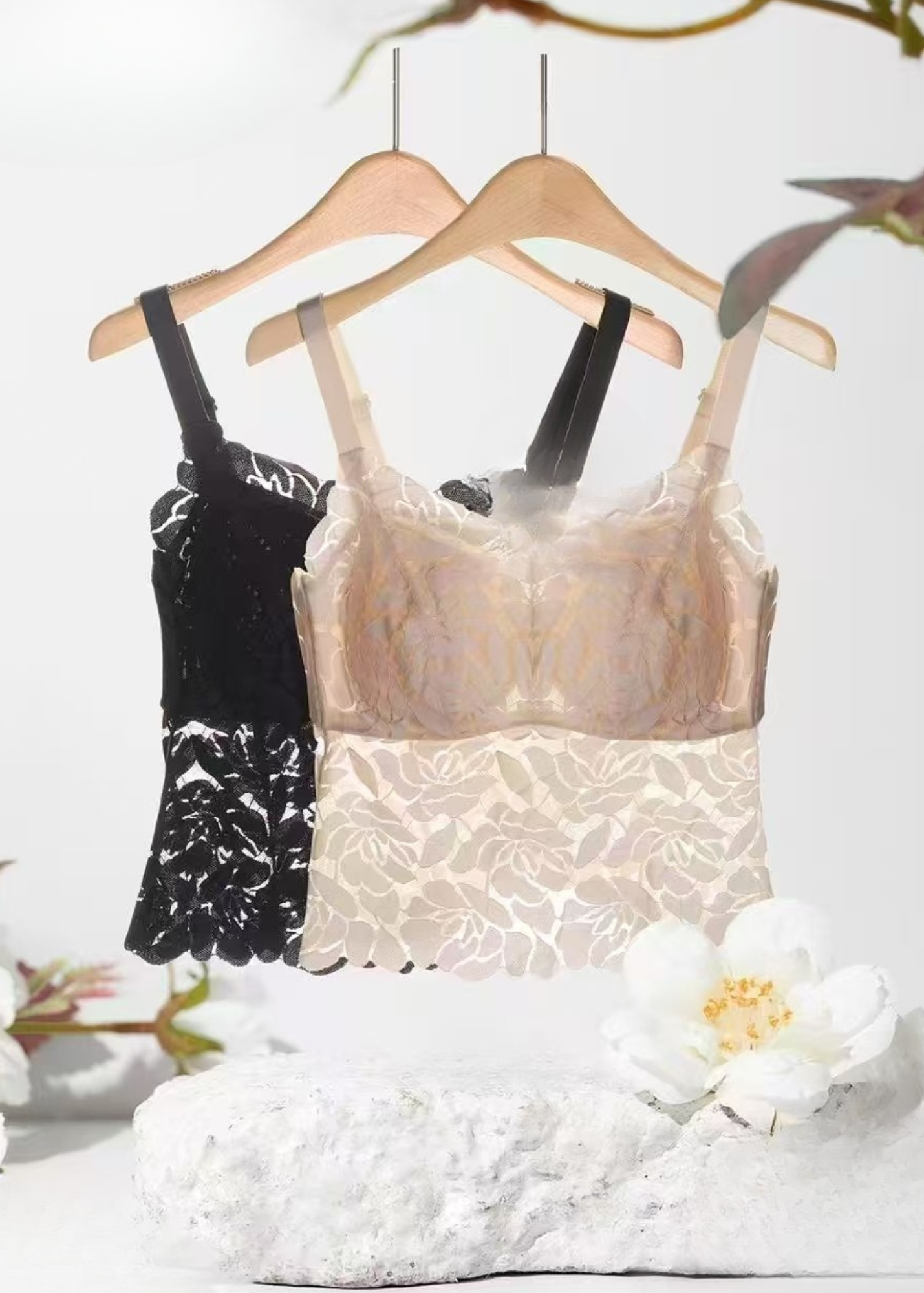Anti-Slip Rose Bralette