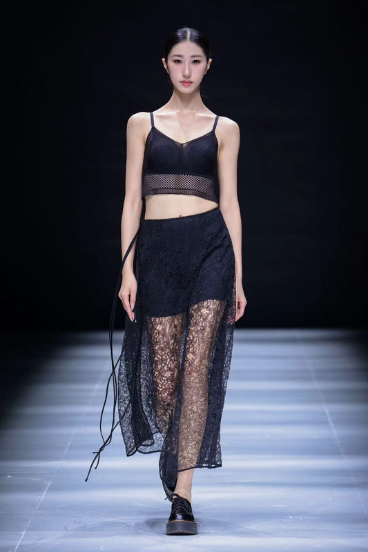 Costanza Sleeveless Polka Dot Top