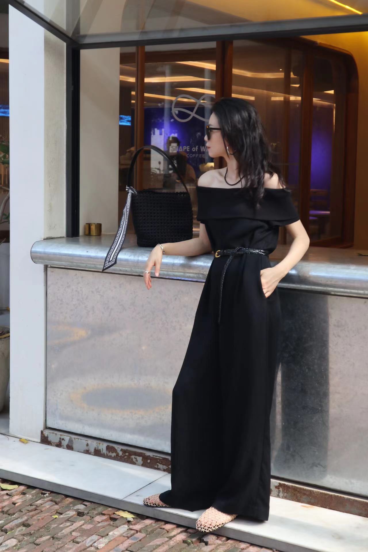 Jovanne Off Shoulder Jumpsuit