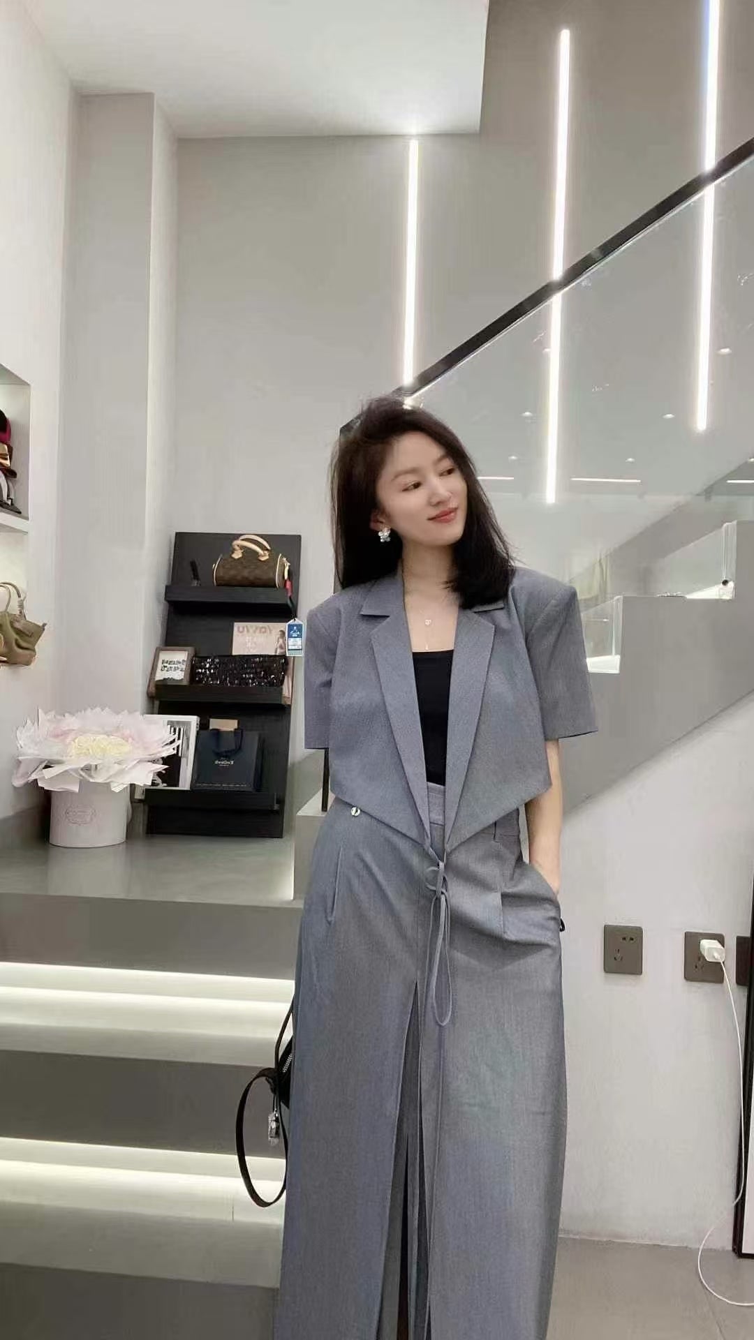 Millie Puff Sleeve Blazer + Pant Sets