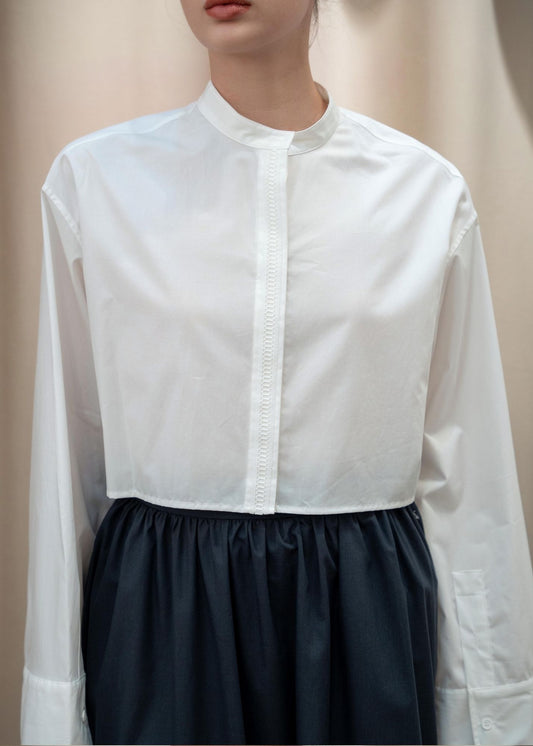 Giulia Crop Shirt Blouse