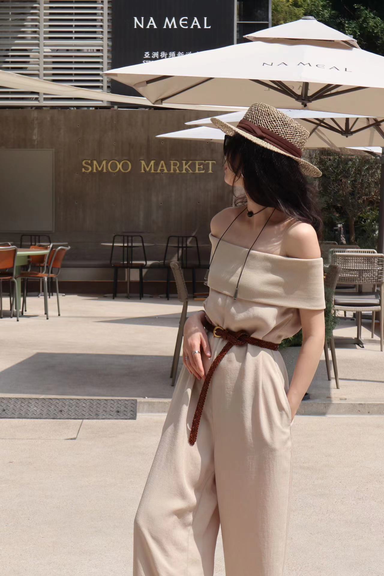 Jovanne Off Shoulder Jumpsuit