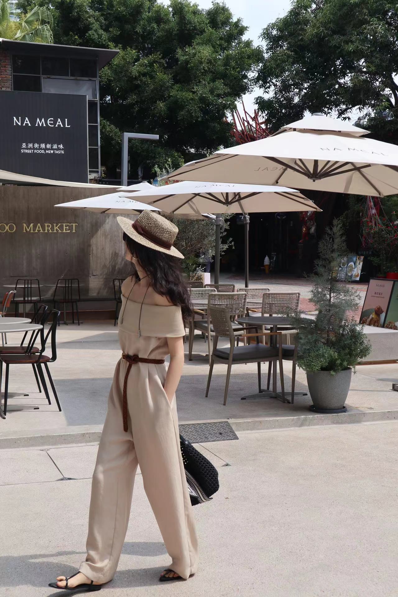 Jovanne Off Shoulder Jumpsuit