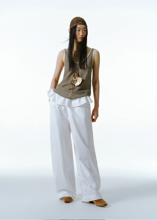 Mirabella Ruffle Wide Leg Pant