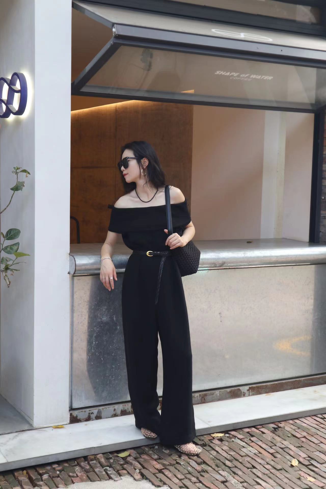 Jovanne Off Shoulder Jumpsuit