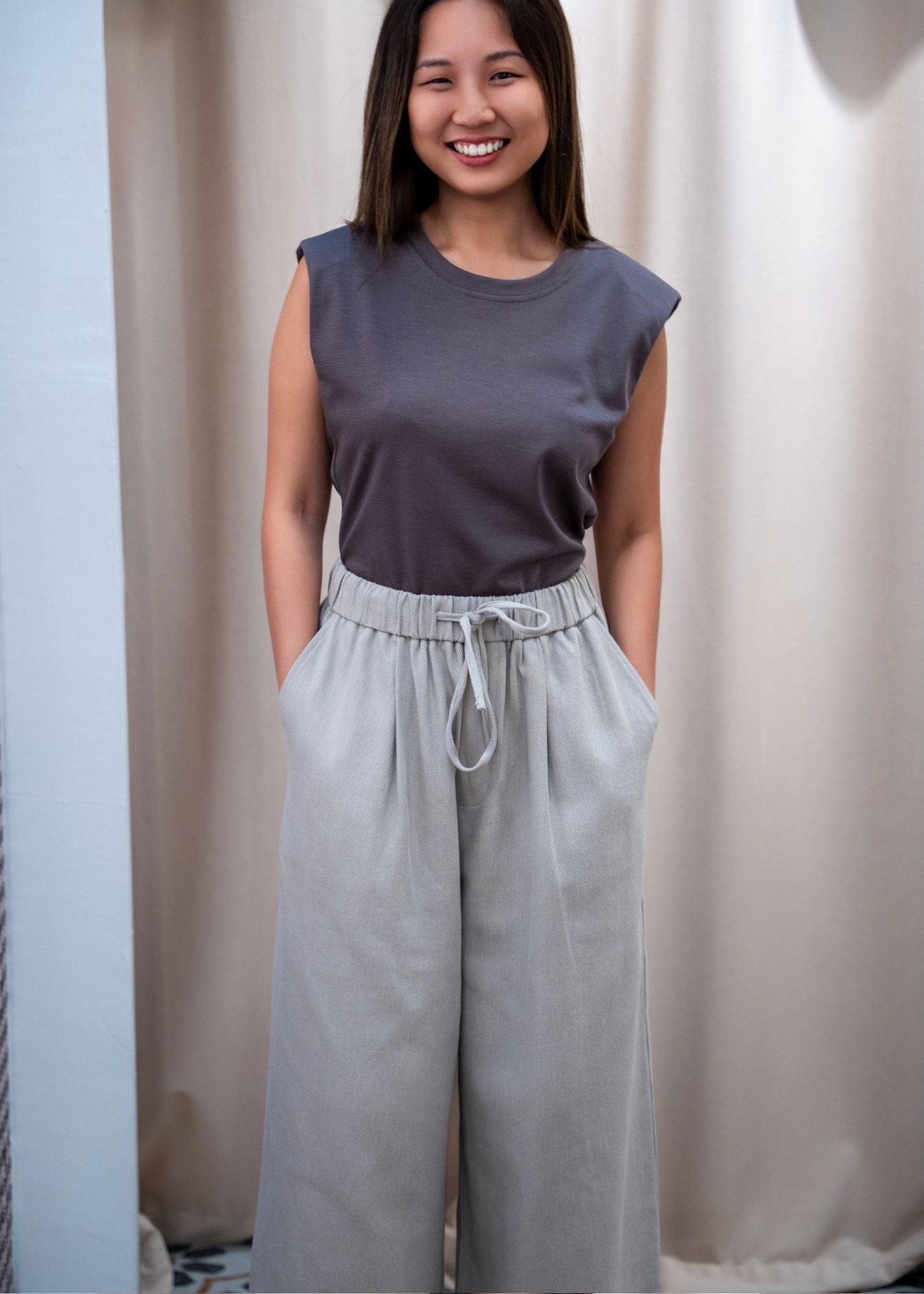 Clementine Shoulder Pad Tee
