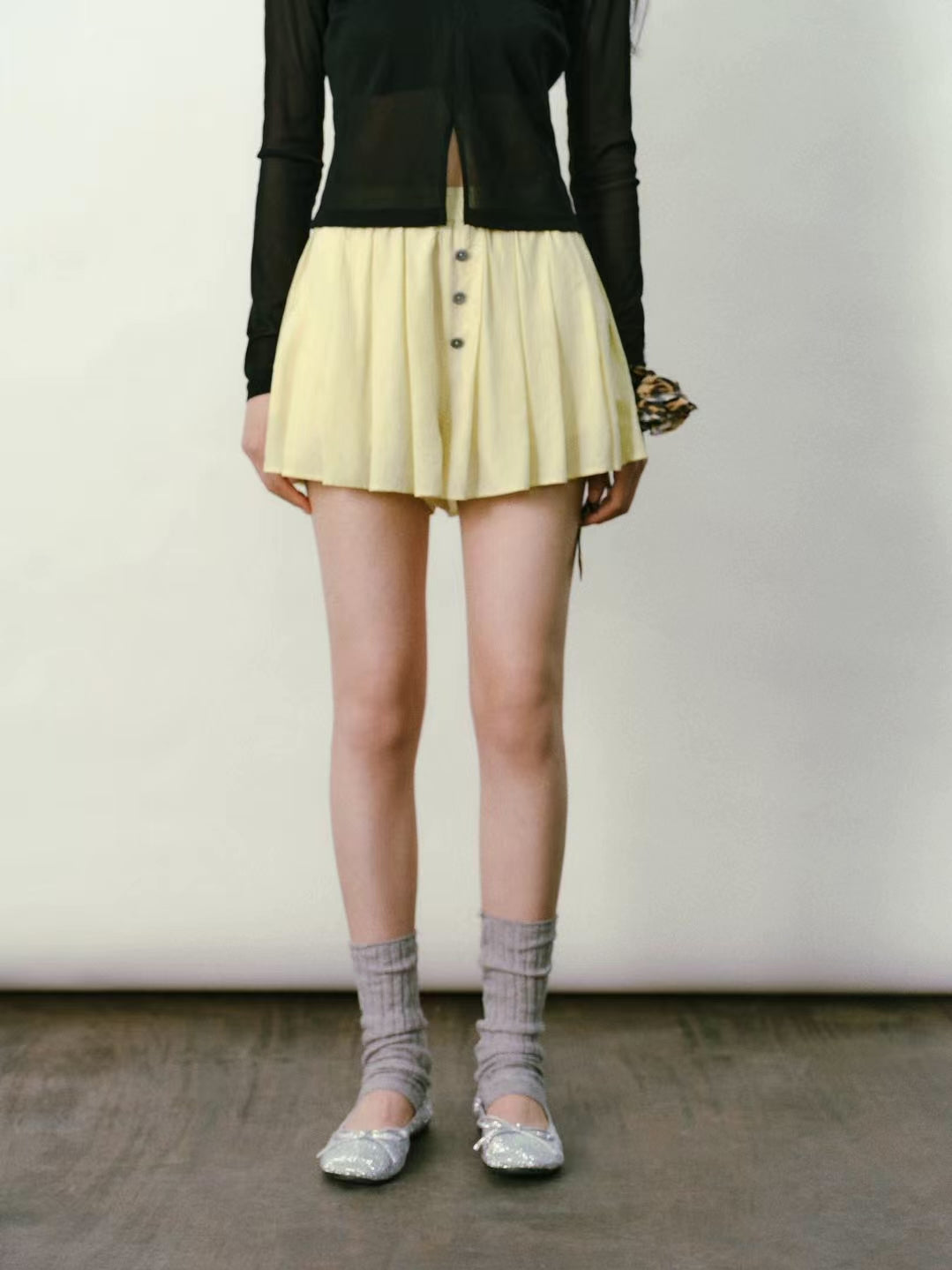 Icelynn Oversize Colour Block Suitset - Top & Skort