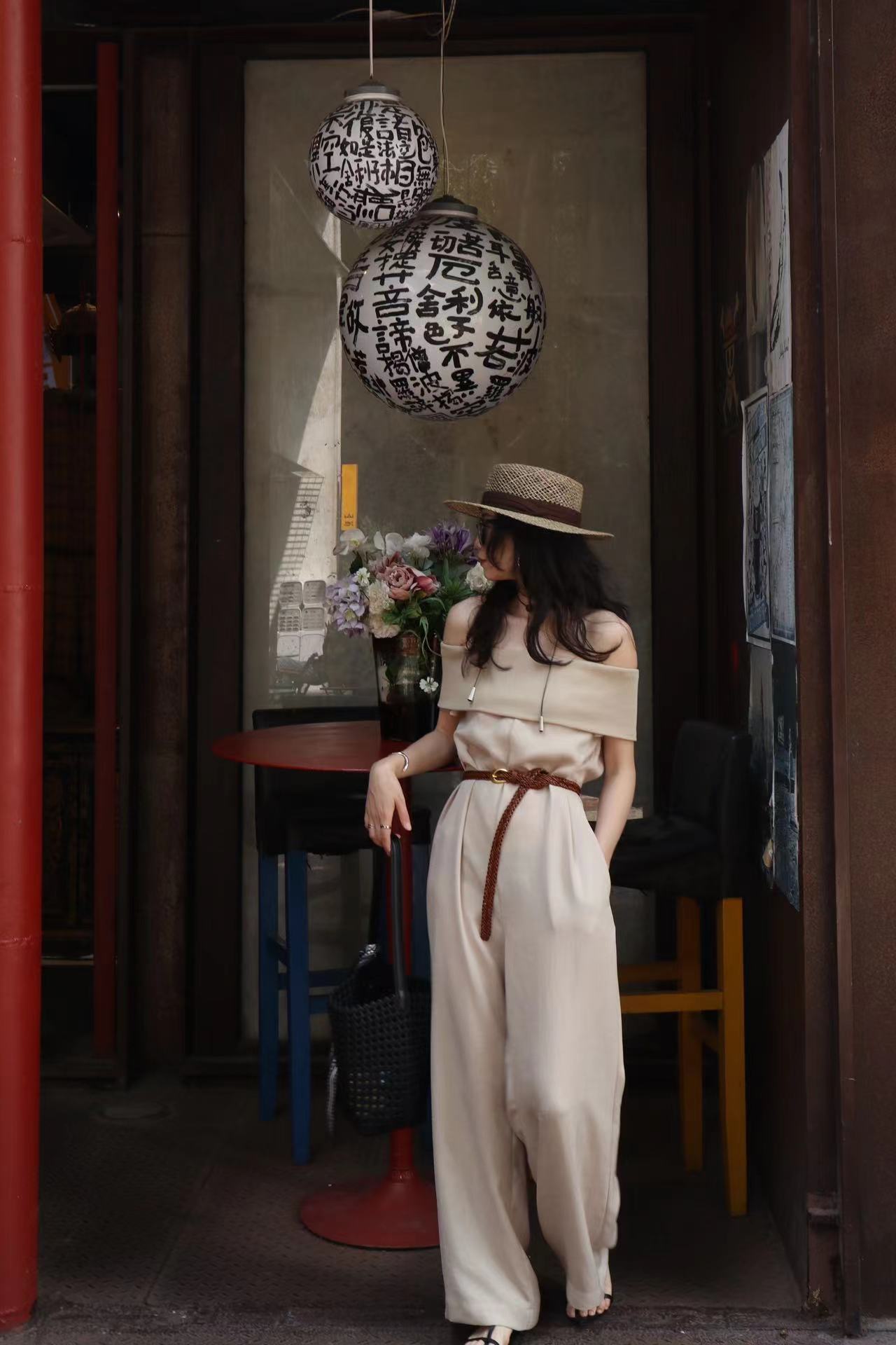 Jovanne Off Shoulder Jumpsuit