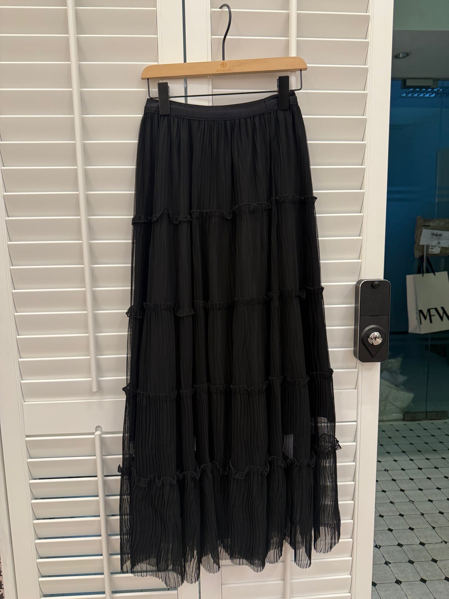 Yan Shuang Pleated Layer Skirt