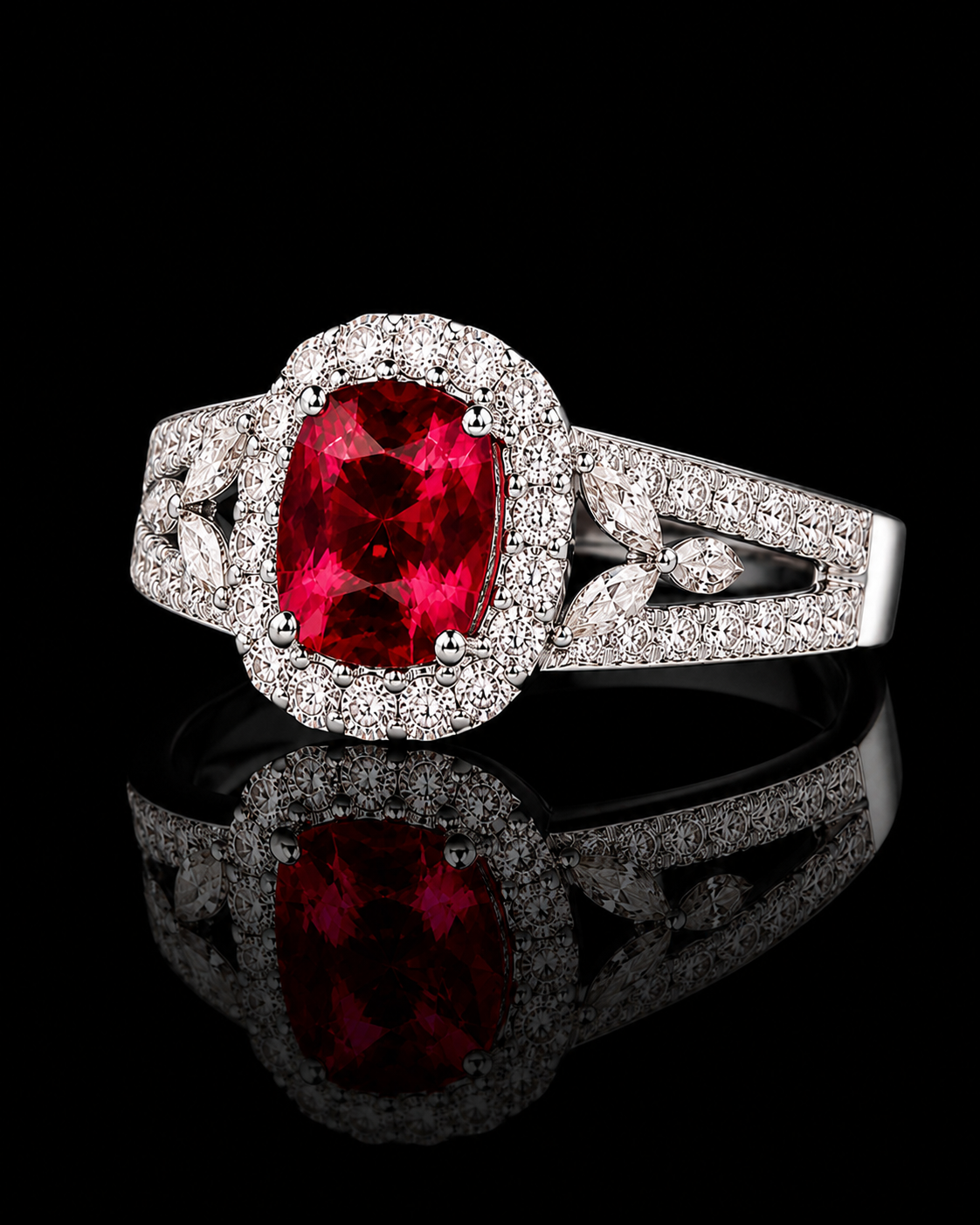 Rouge Étoile Ruby Ring