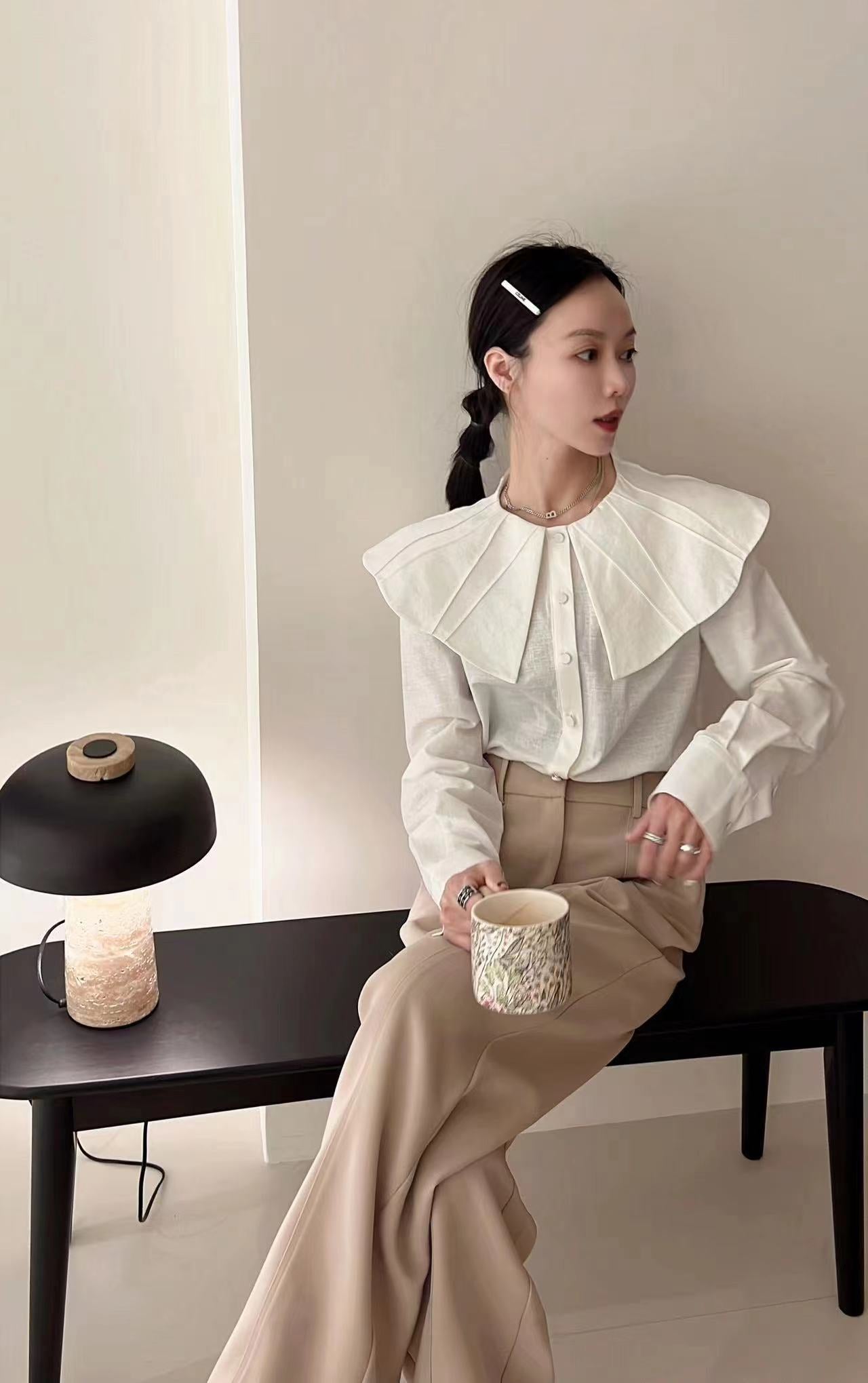 Lurice Sailor Collar Top