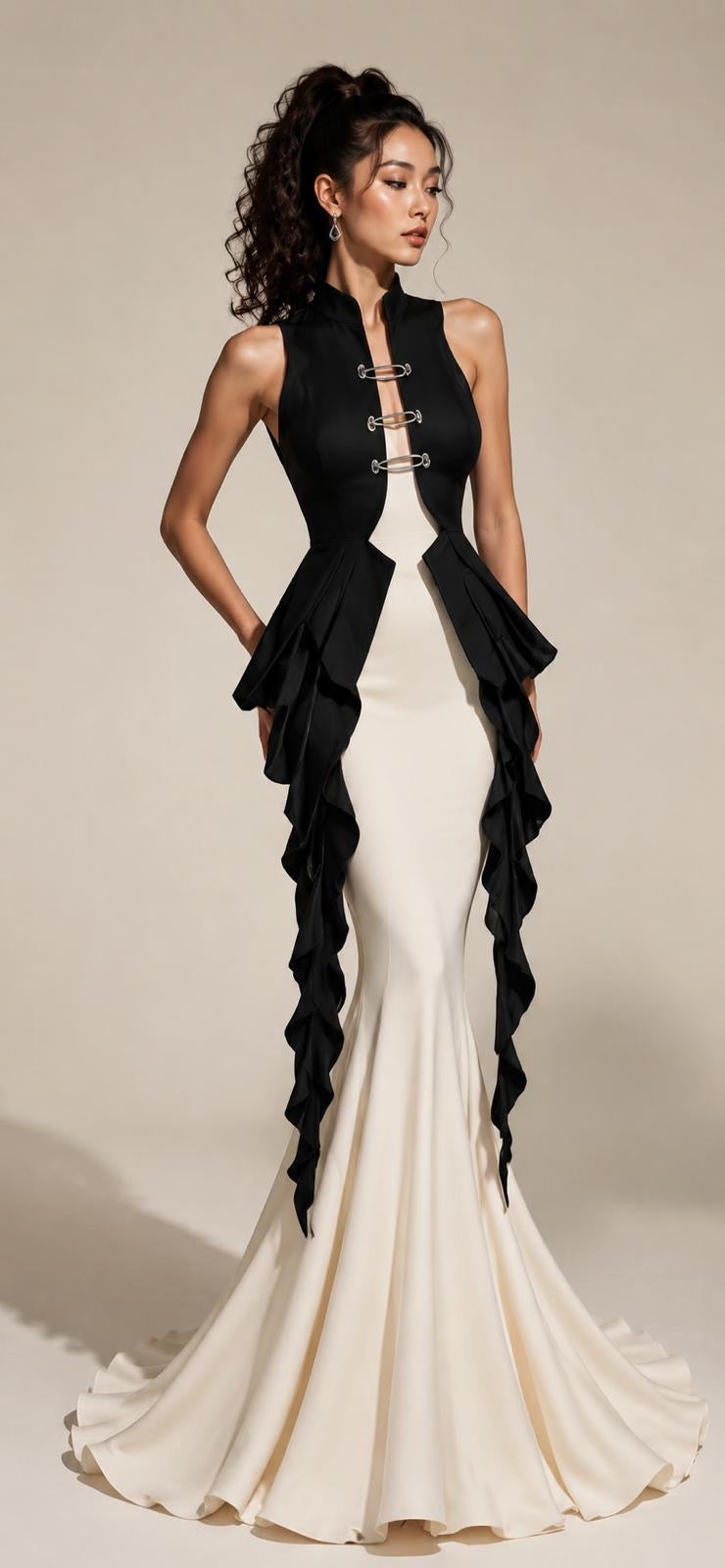 Noir Cascade @ Mermaid Dress