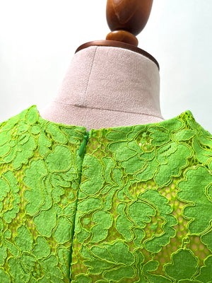 Syringa Scallop Trim Lace Dress