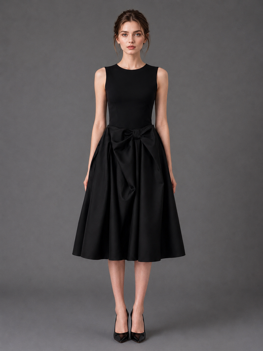 Noémie Front Ribbon Skirt