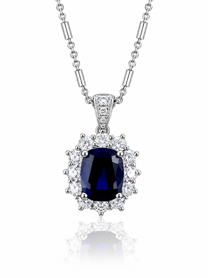 Royal Éclat Lab-Grown Sapphire Pendant
