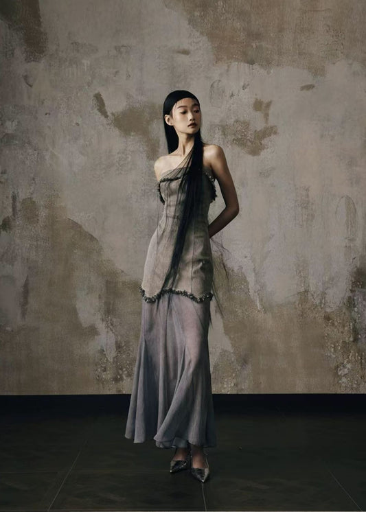 Juliet Denim Tube Dress