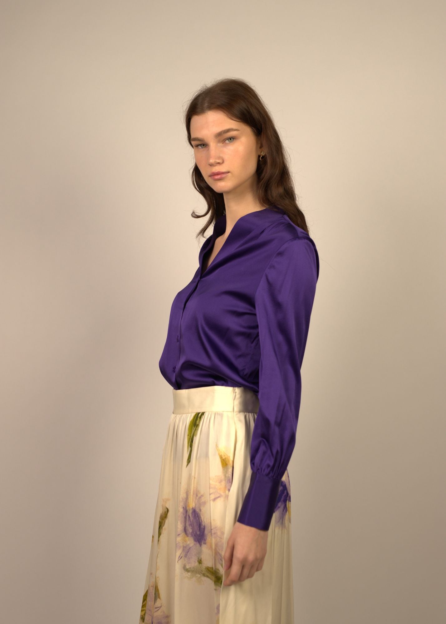 Ivana Silk Blouse