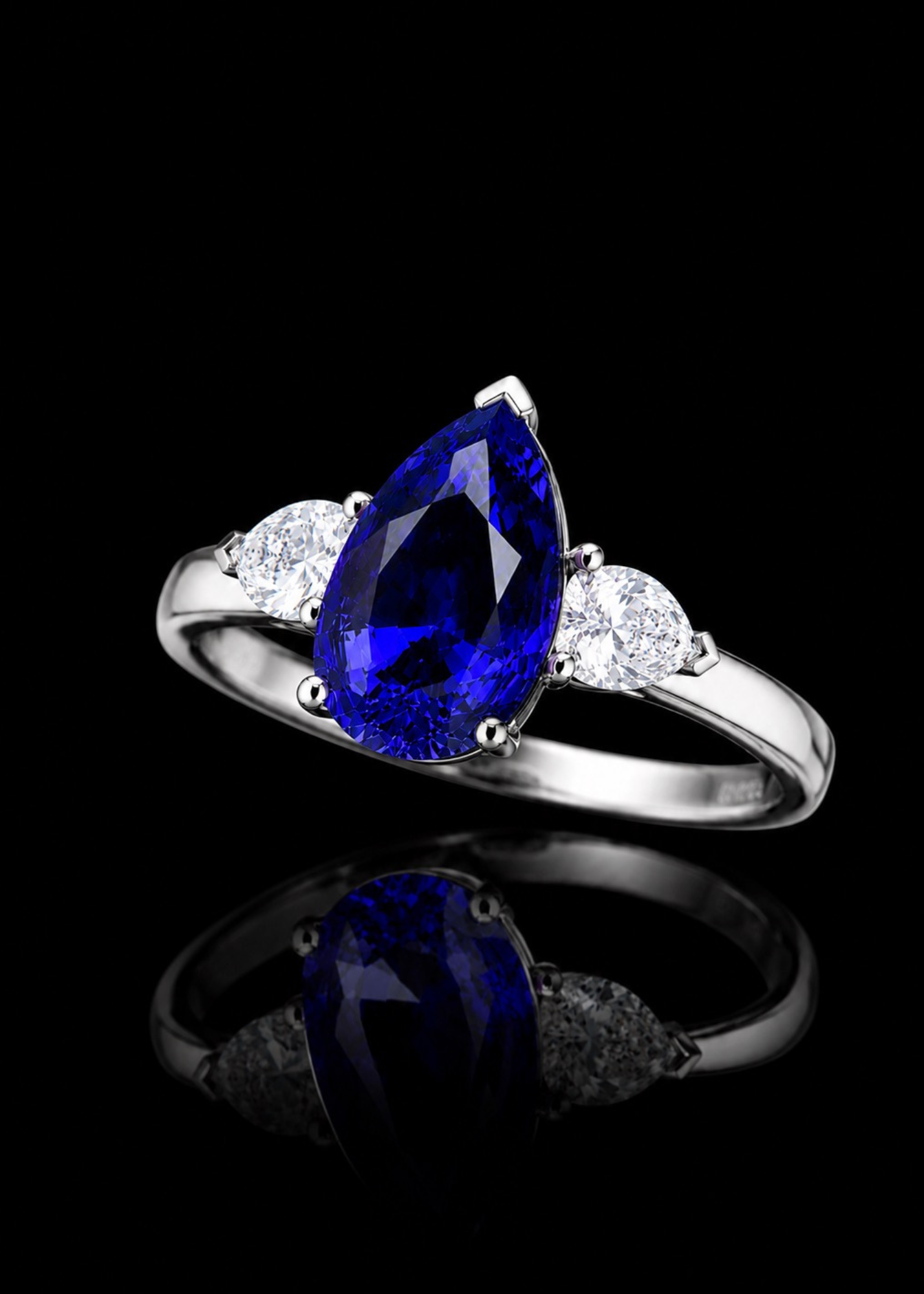 Midnight Aurora Lab Grown Sapphire Ring