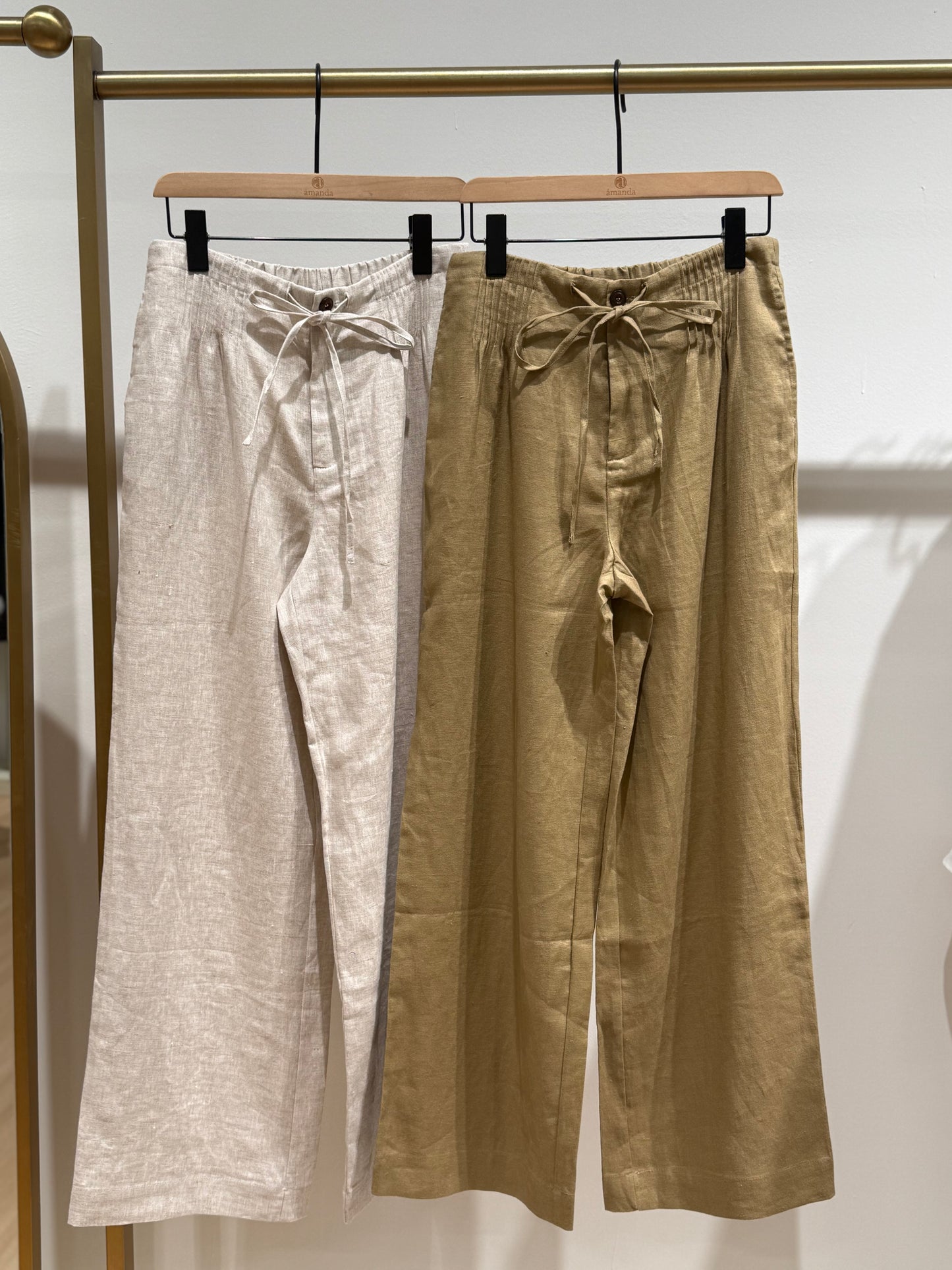 Alina Pleated Wide Leg Pant