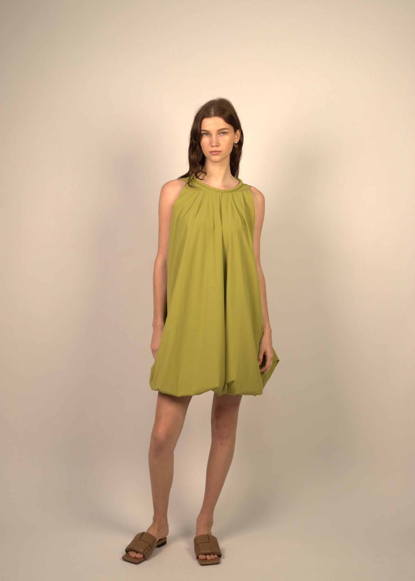 Arissa Sleeveless Bulb Dress