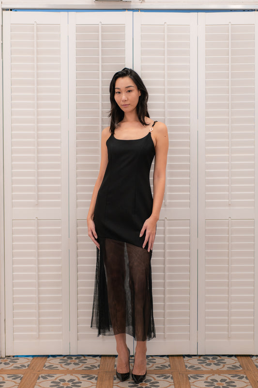 Lucrezia Sleeveless Buckle Dress