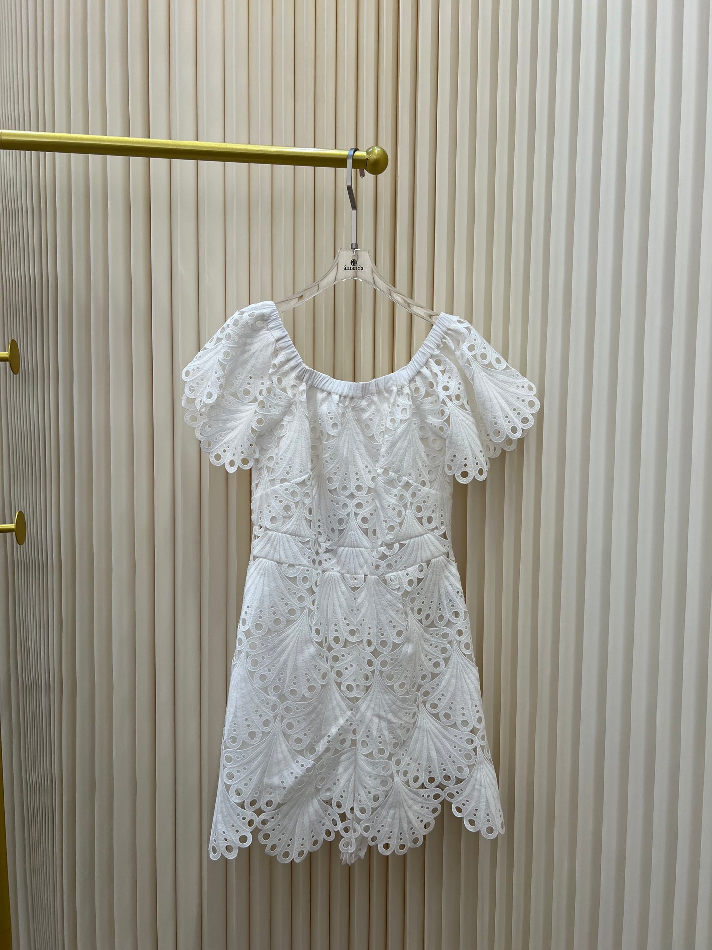 [BESPOKE] Livia Off Shoulder Romper