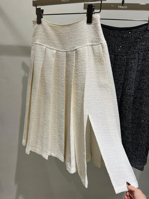 SooMin Pleated A-Line Skirt