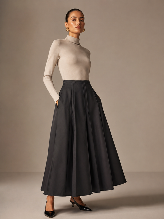 Sophia Pleated Skirt