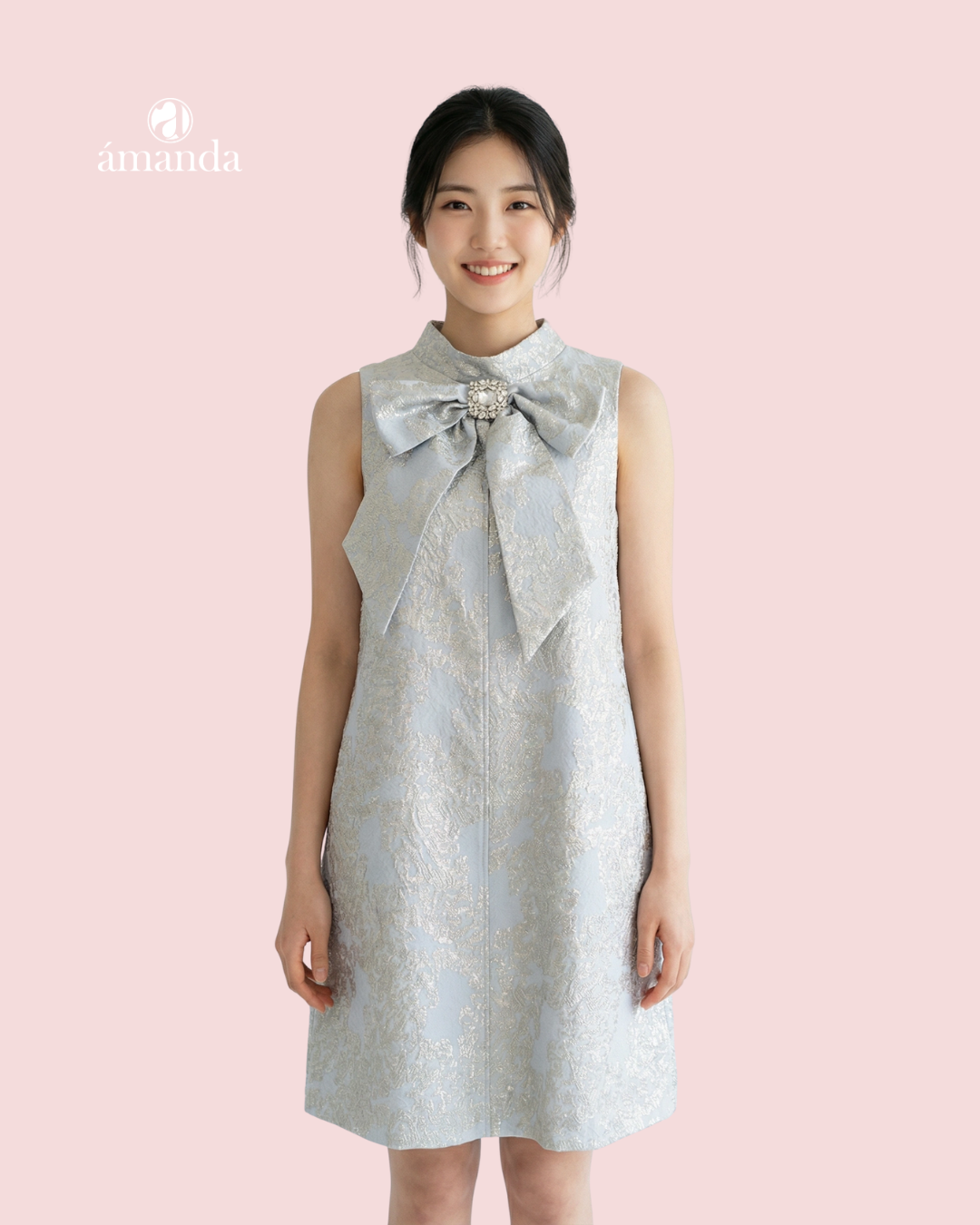 [Bespoke] Romy Front Ribbon Small A Dress