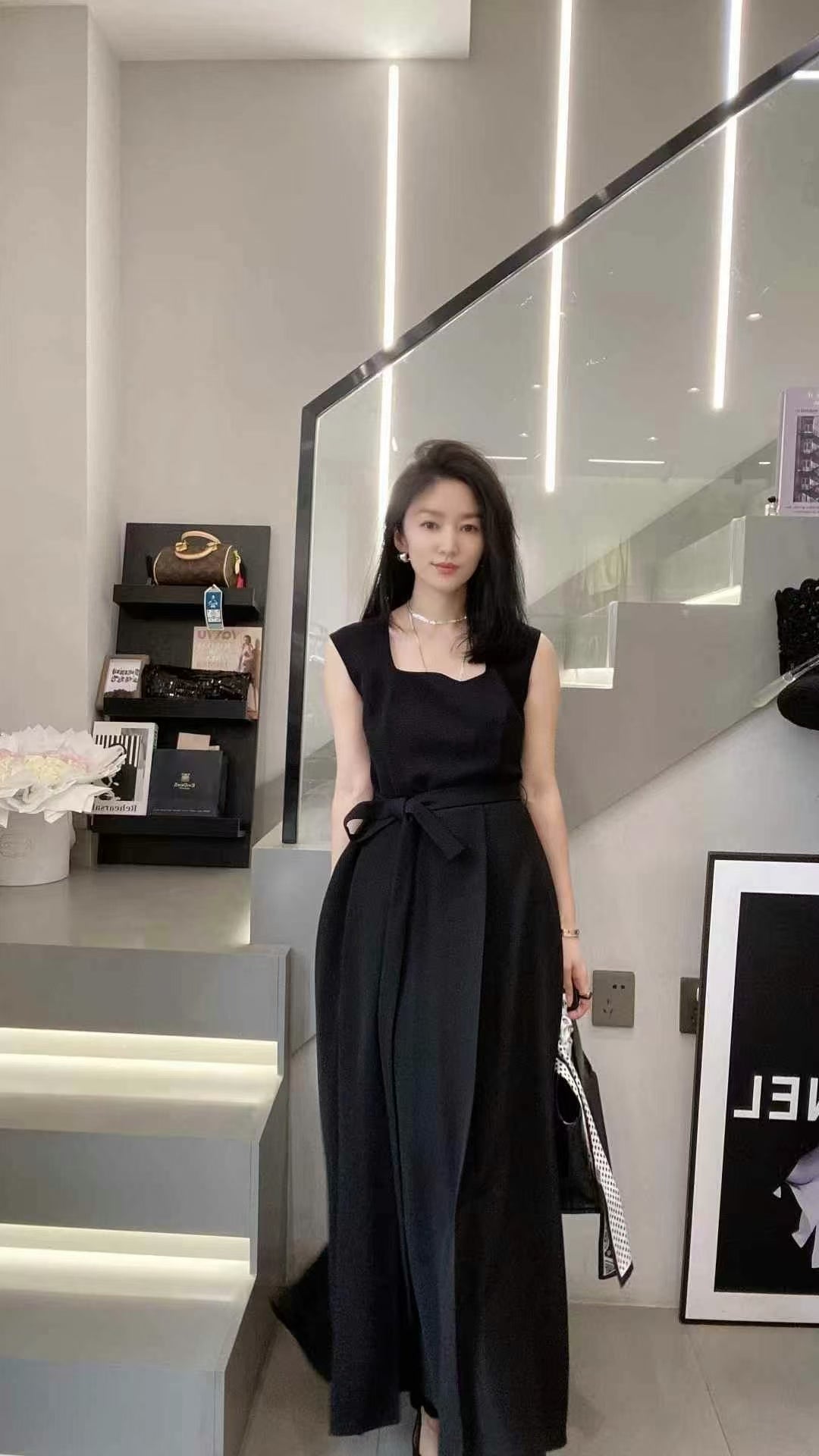 Marlee Front Pleated Maxi Dress