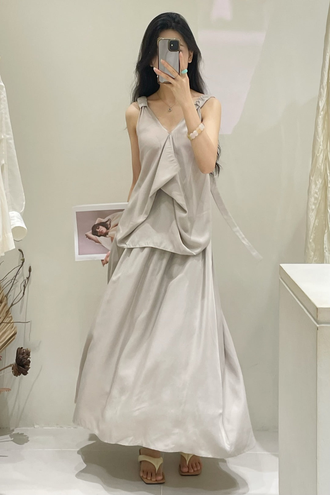 Azalea Elastic Waist Round Skirt