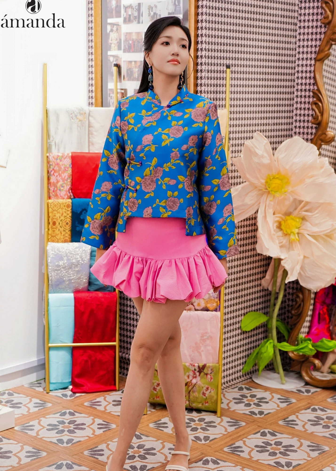 Ling Silk Brocade Oriental Jacket