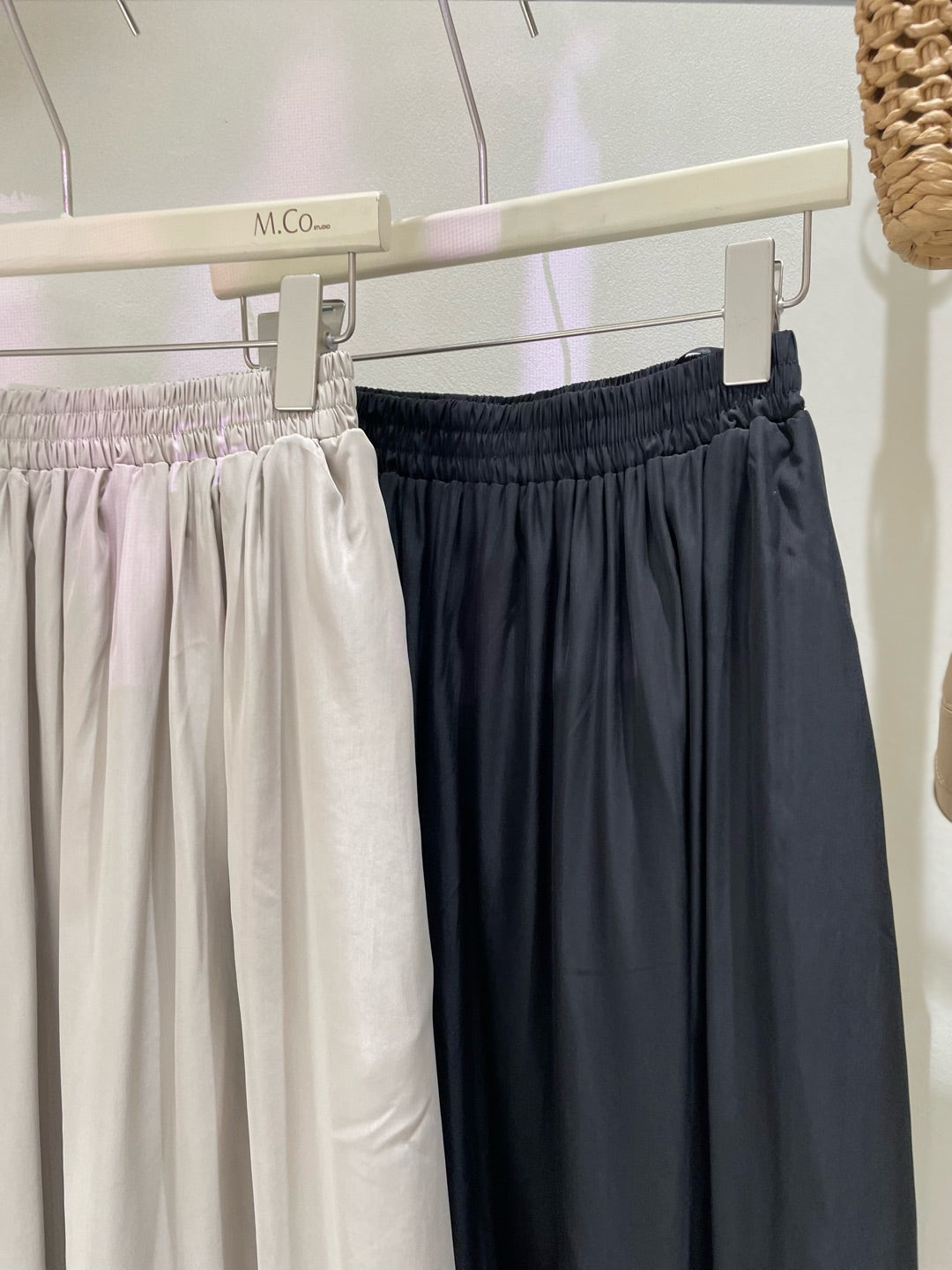 Azalea Elastic Waist Round Skirt