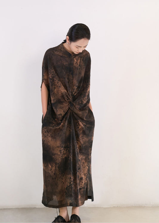 Yara Front Tie Knot Dress