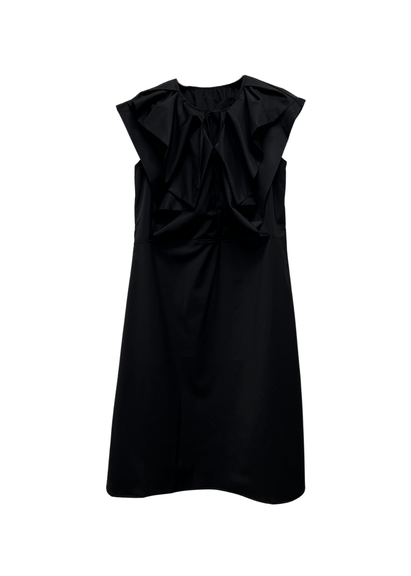 Brynne Ruffle Collar Dress