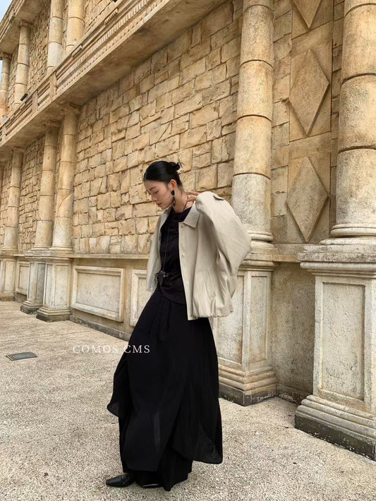 Fern Asymmetrical Palazzo Culottes