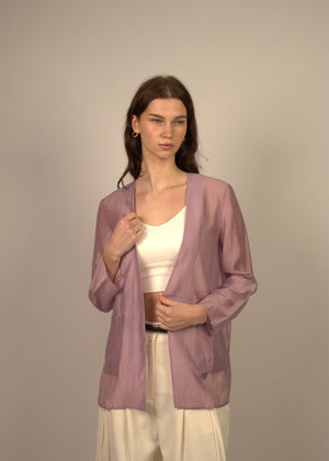 Aitana Doble Pocket Silk Blazer
