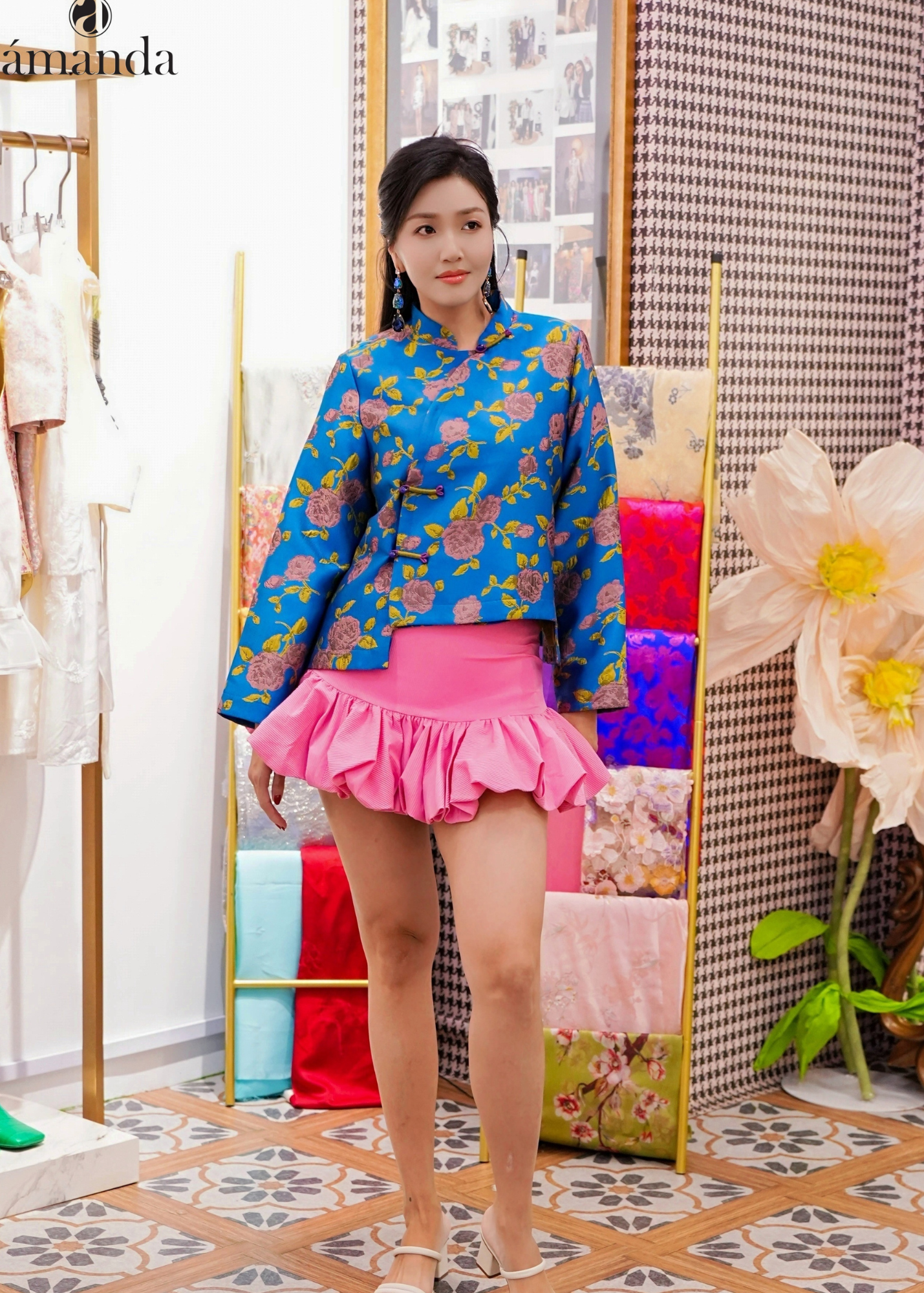 Ling Silk Brocade Oriental Jacket