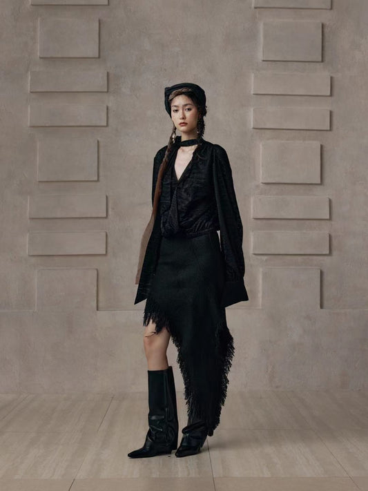 [Pre-Order] Deverell Asymmetrical Skirt