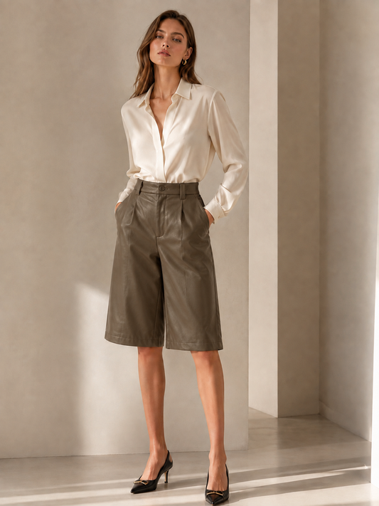 Avery Leather Qlock Pants