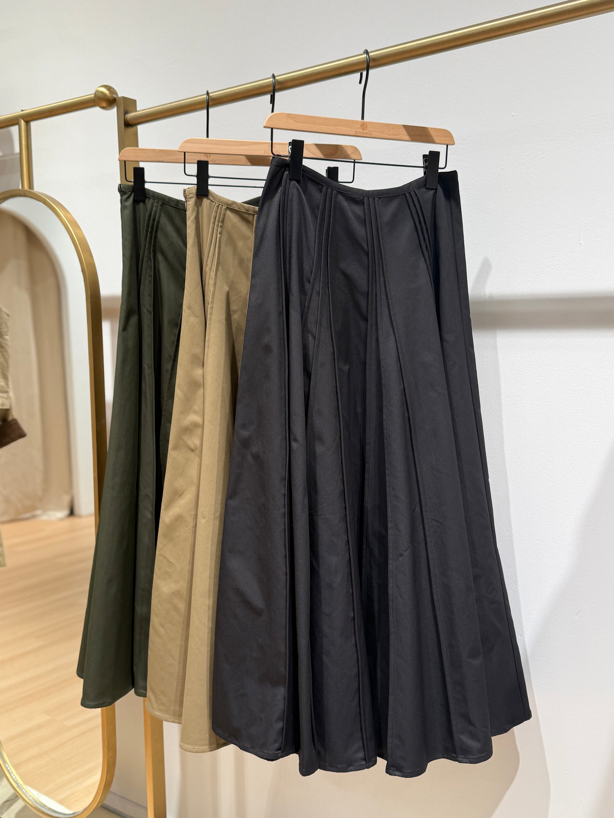Sophia Pleated Skirt